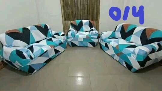 3+2+1 China Printed Sofa Cover