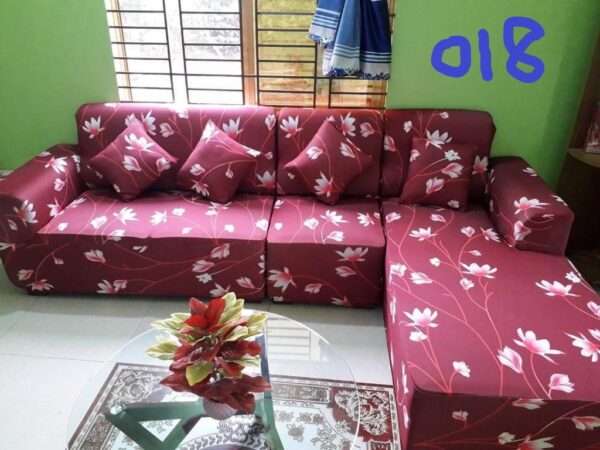 3+2+1 China Printed Sofa Cover