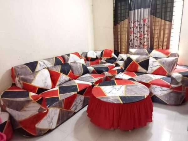 China Printed Corner Sofa Cover