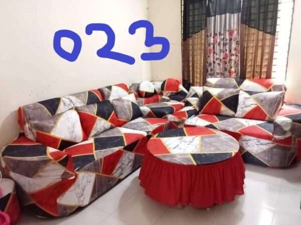 3+2+1 China Printed Sofa Cover