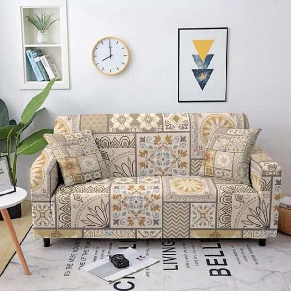 3+2+1 China Printed Sofa Cover